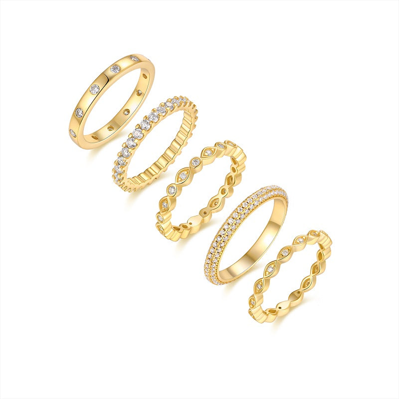 Carissie Ring MF216813 - Yellow Gold Group View
