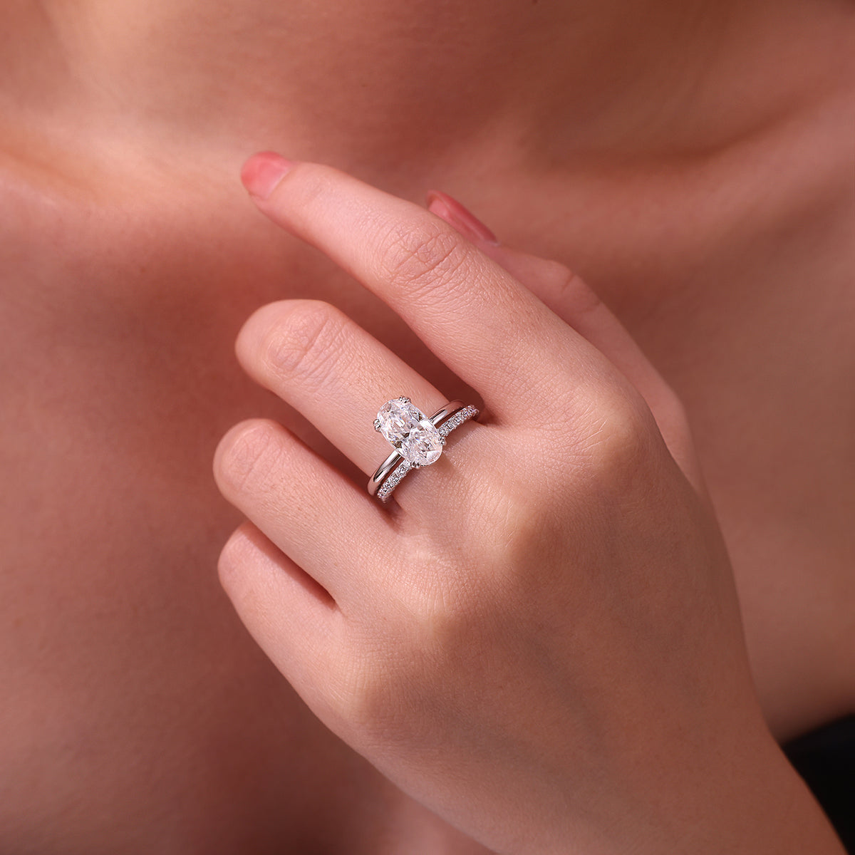 Carissie Ring MF216823 - Silver On Model