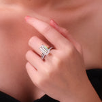 Carissie Ring MF216824 - Silver On Model