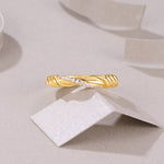 Carissie Ring MF216828 - Yellow Gold Angle View