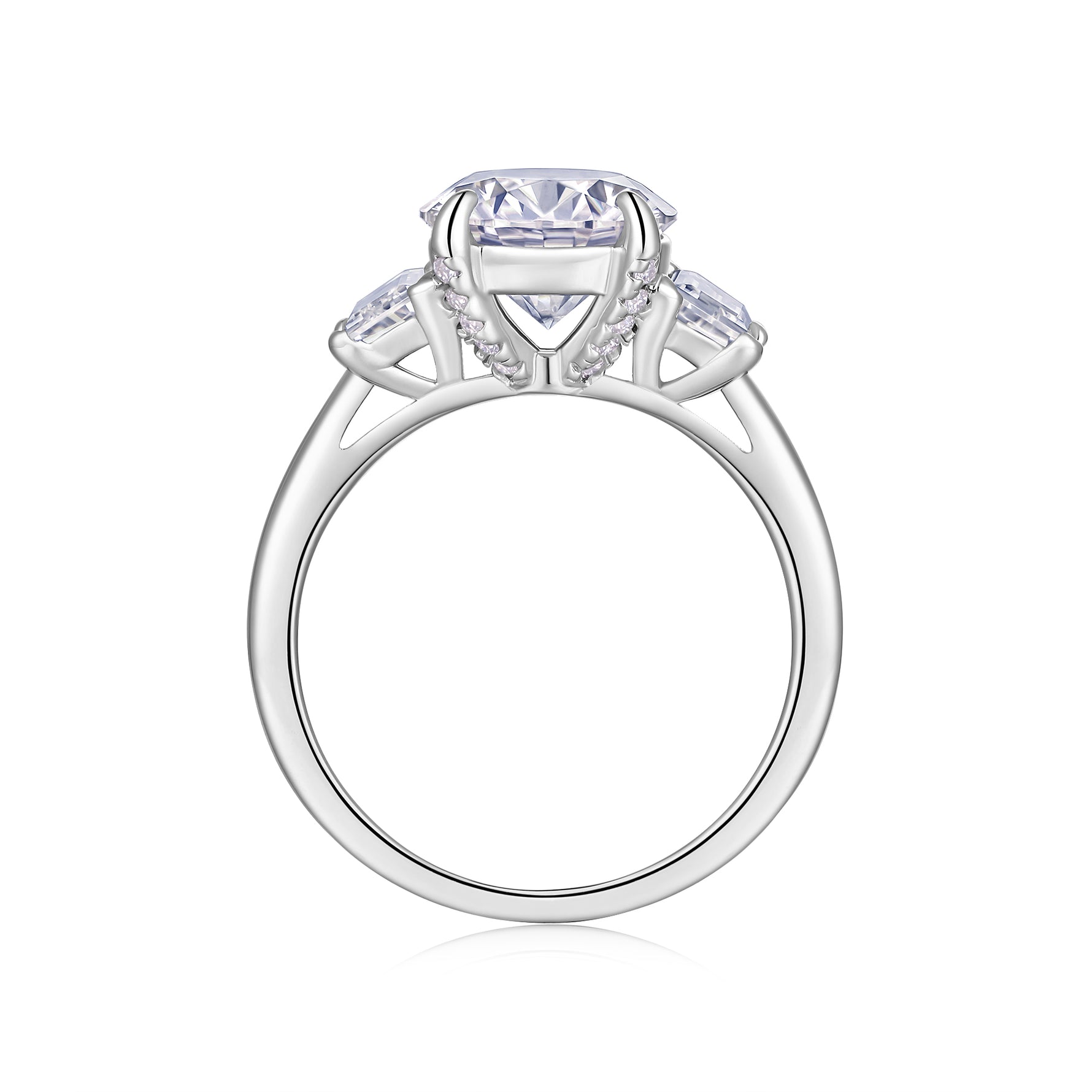 Carissie Ring MF216829 - Silver Side View