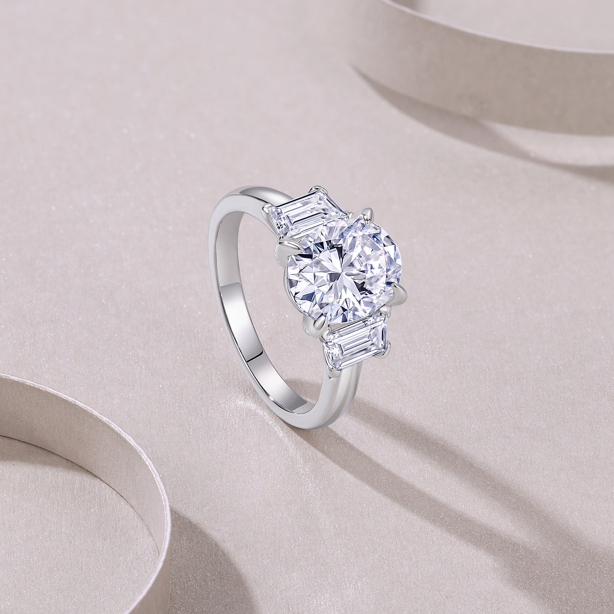 Carissie Ring MF216829 - Silver Angle View