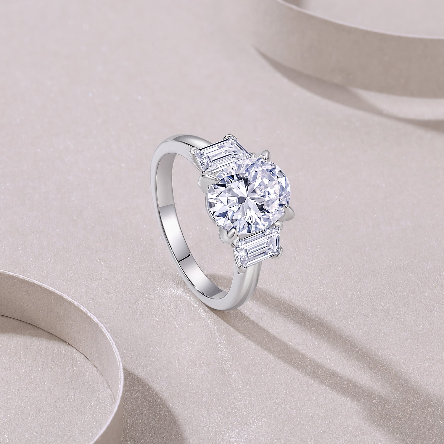Carissie Ring MF216829 - Silver Angle View