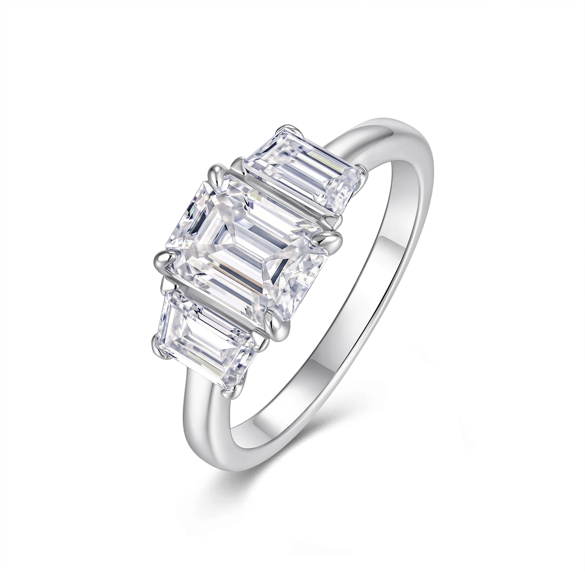 Carissie Ring MF216831 - Silver Angle View