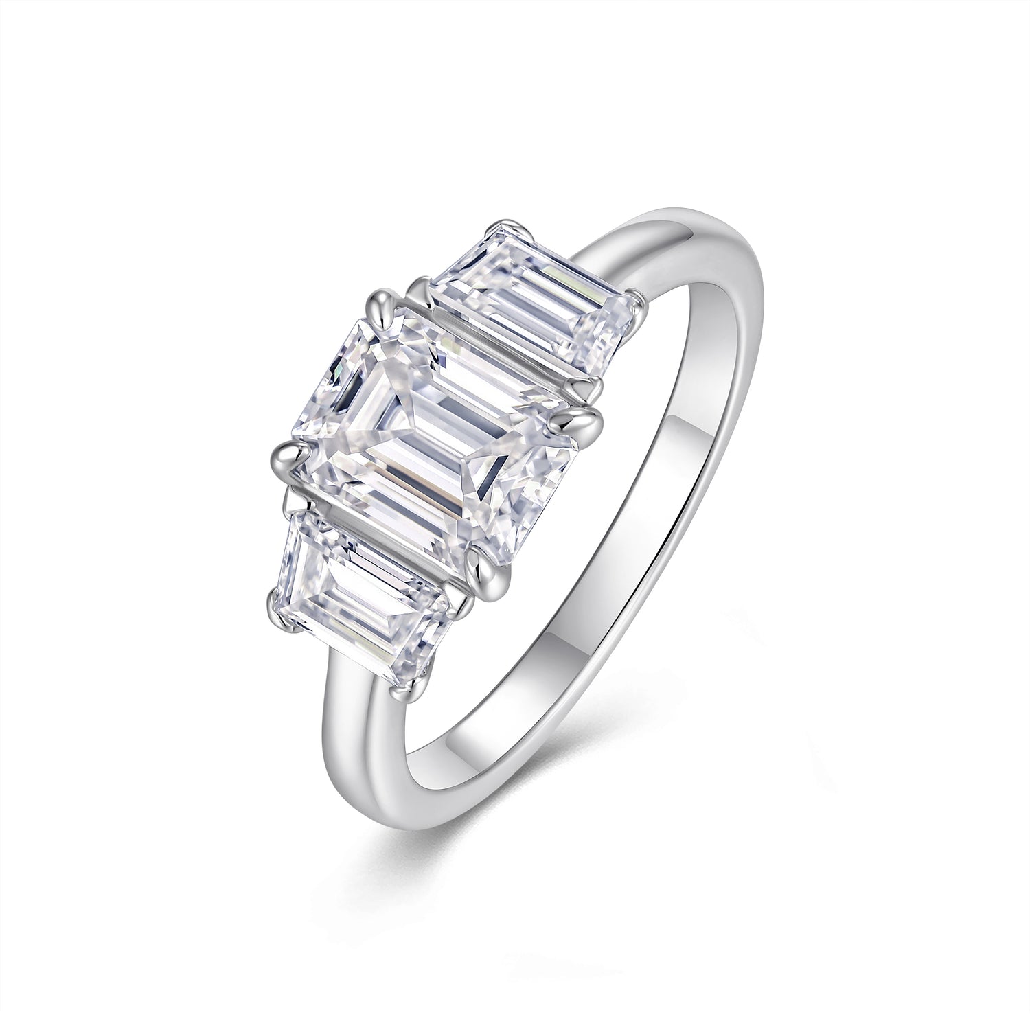 Carissie Ring MF216831 - Silver Angle View