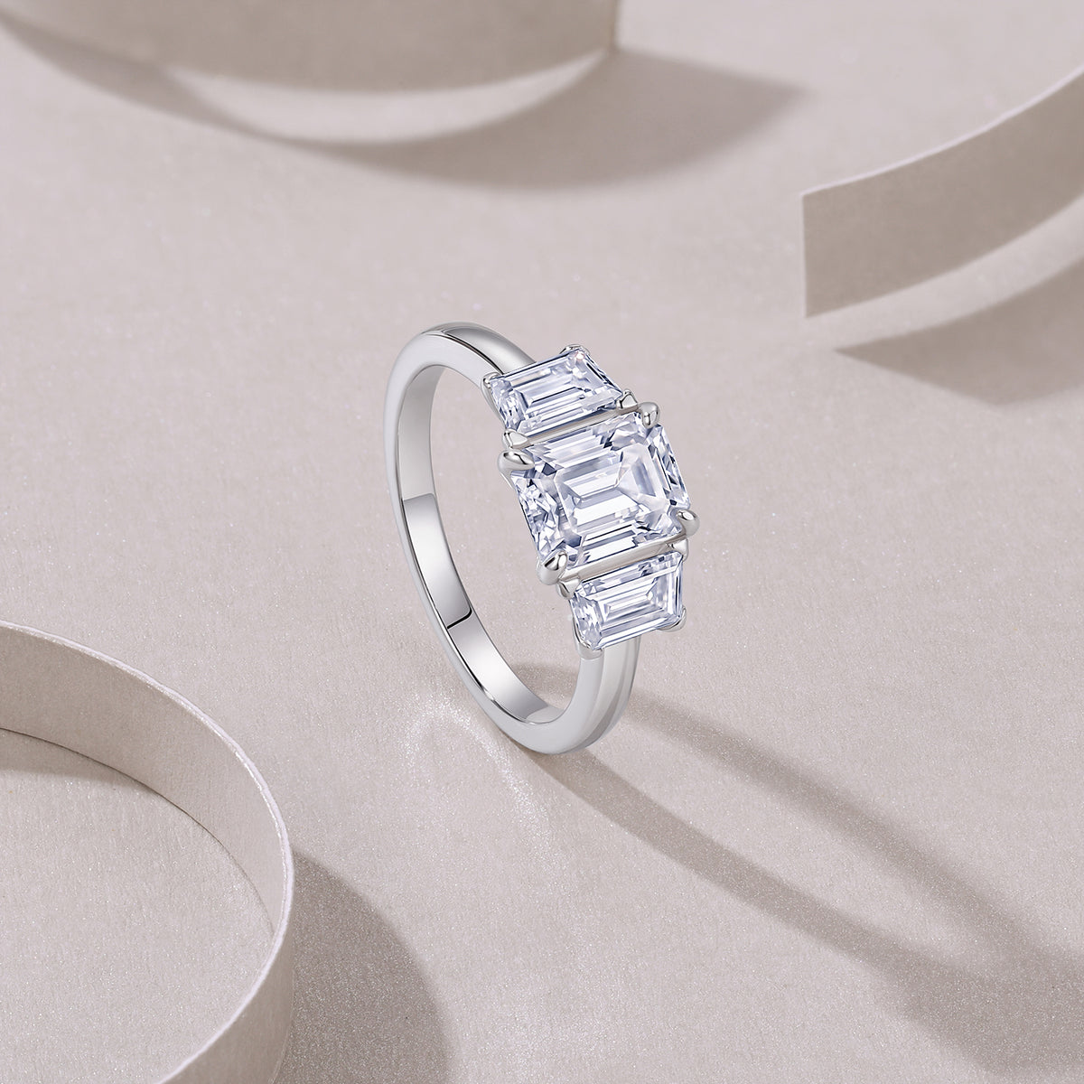 Carissie Ring MF216831 - Silver Angle View