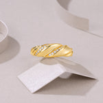 Carissie Ring MF216832 - Yellow Gold Angle View