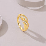 Carissie Ring MF216832 - Yellow Gold Angle View