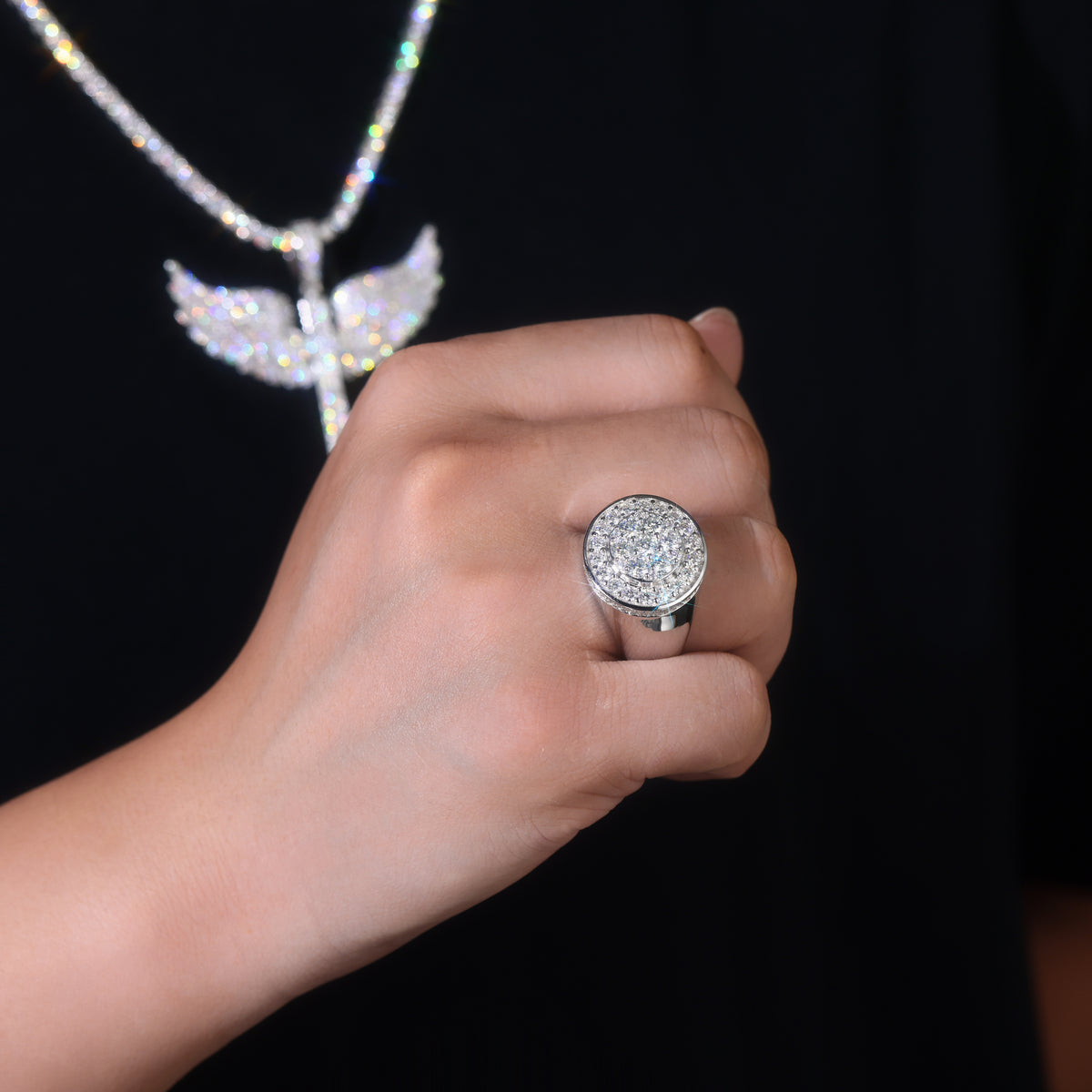 Carissie Ring MM216649 - Silver On Model
