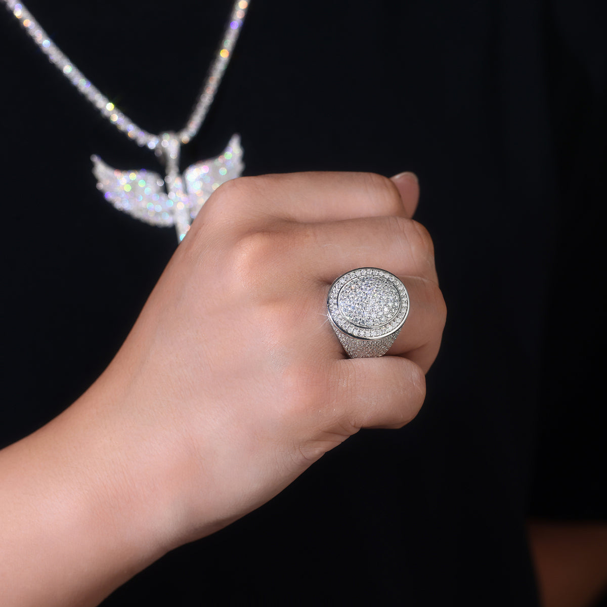 Carissie Ring MM216651 - Silver On Model