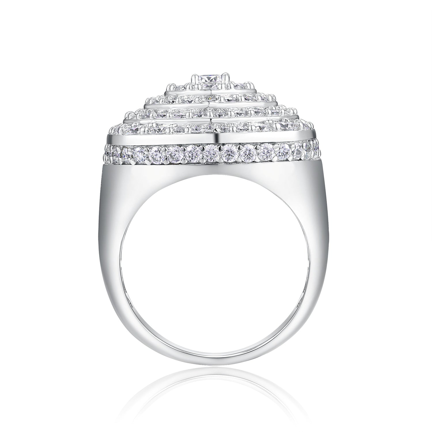Carissie Ring MM216654 - Silver Front View