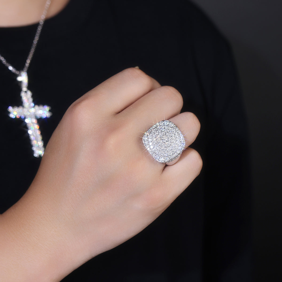 Carissie Ring MM216654 - Silver On Model