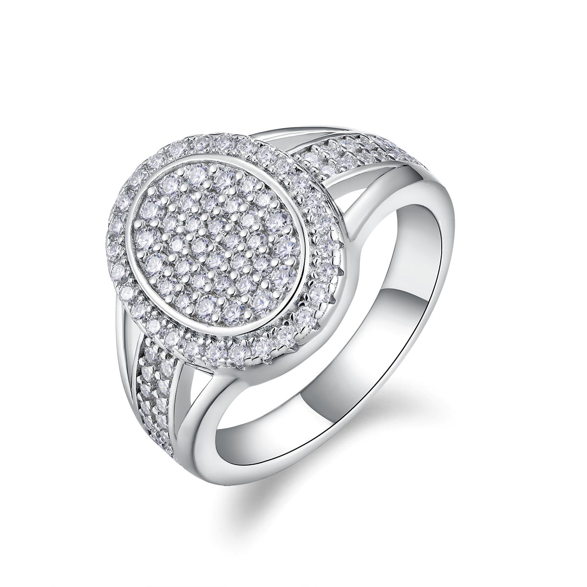 Carissie Ring MM216669 - Silver Angle View