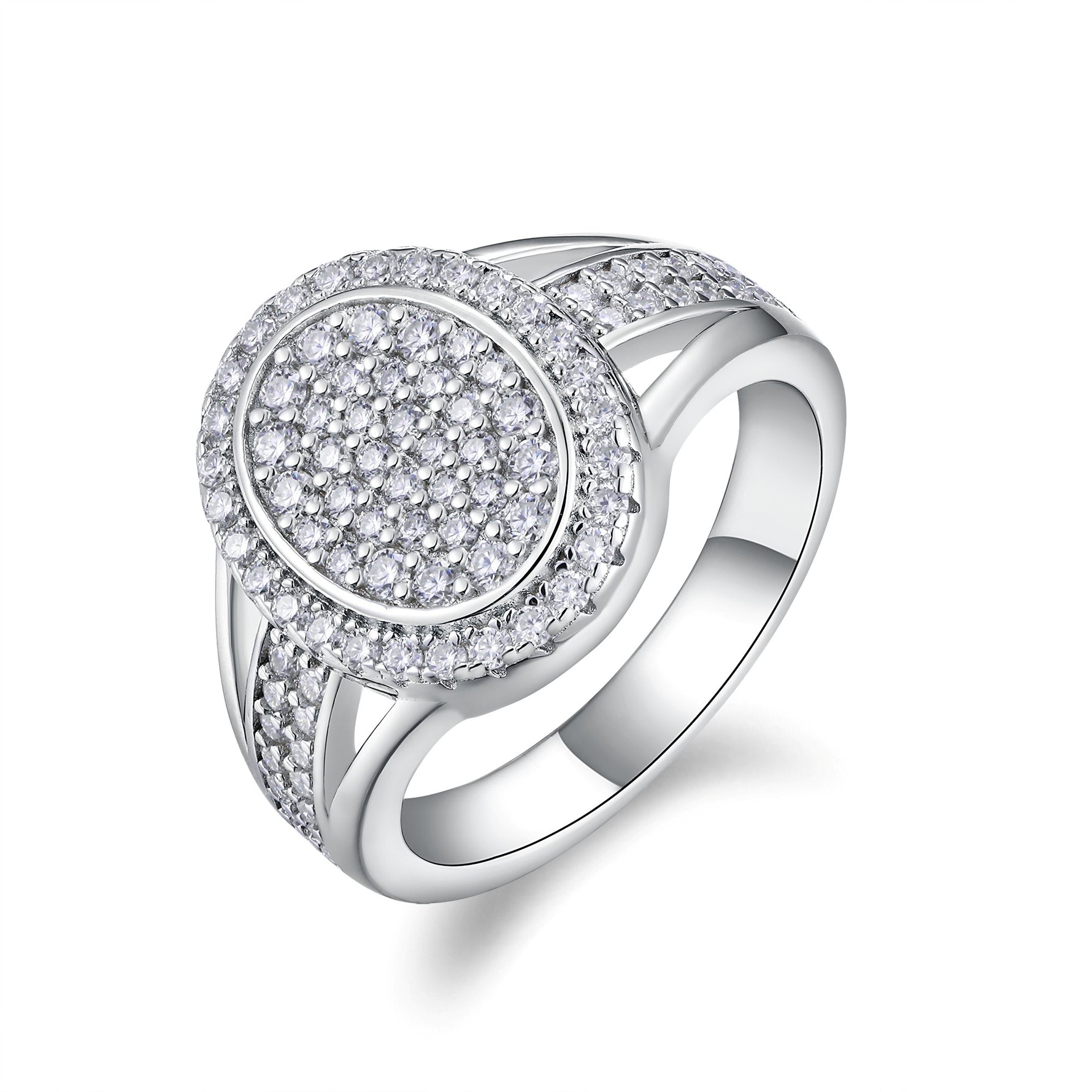 Carissie Ring MM216669 - Silver Angle View