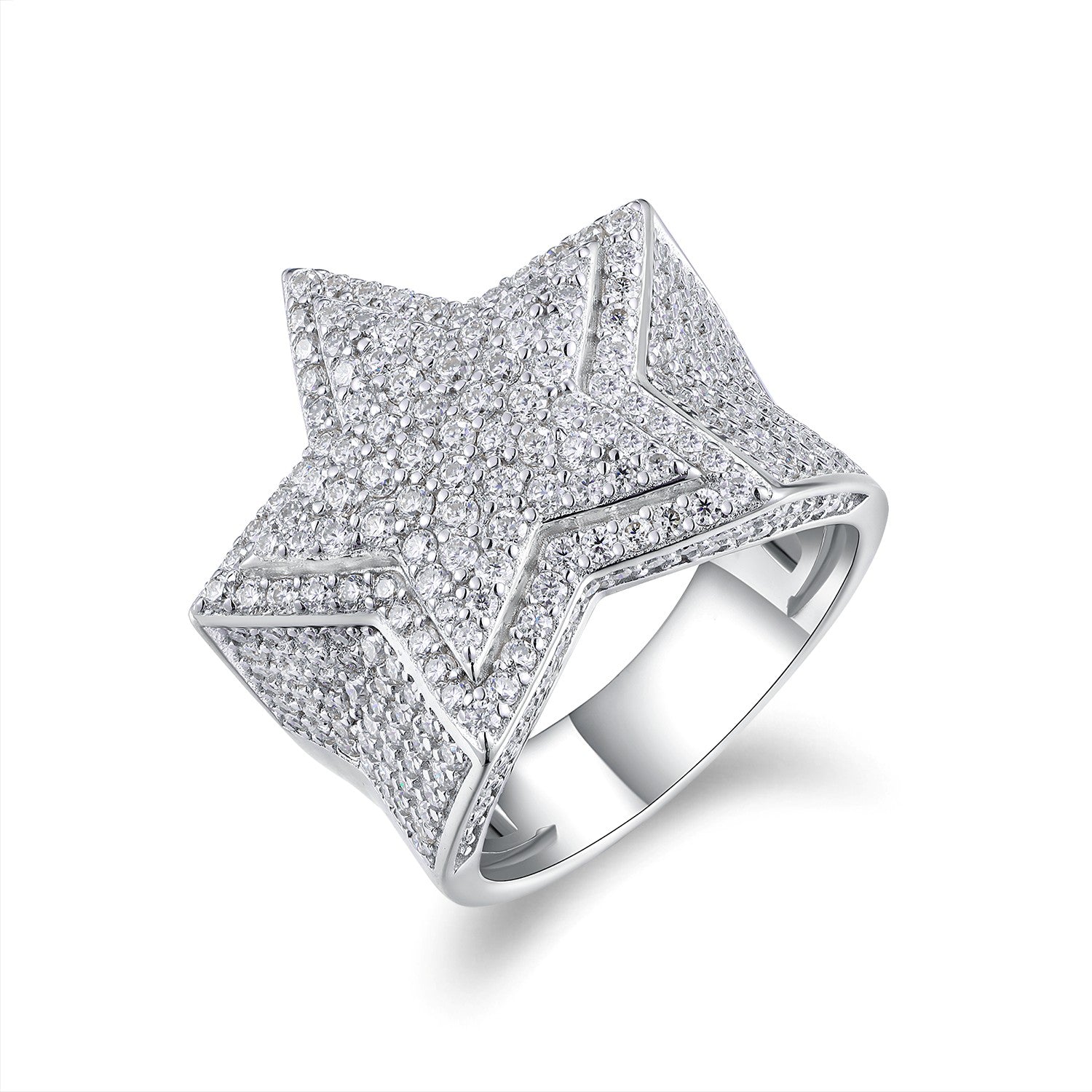 Carissie Ring MM216671 - Silver Angle View