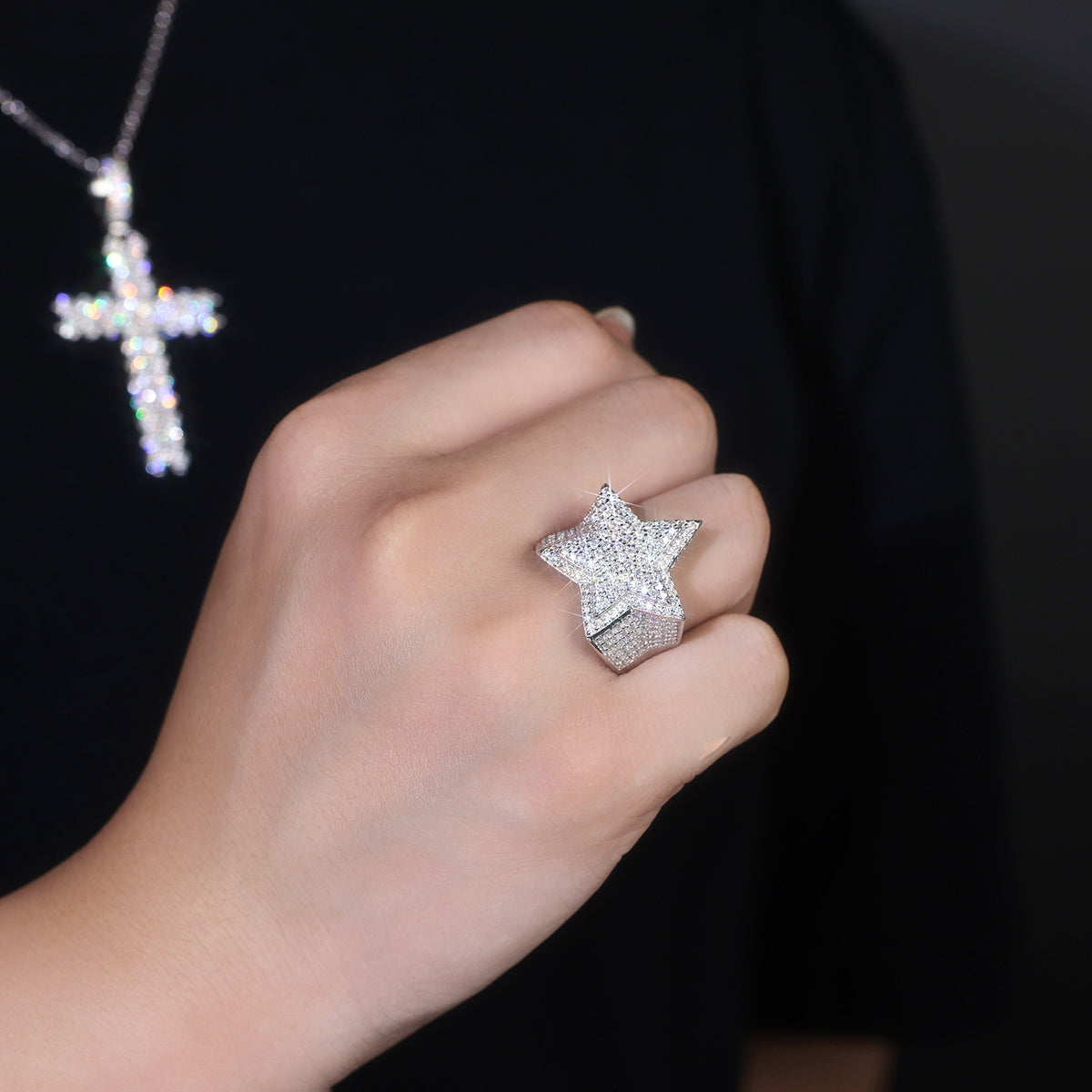 Carissie Ring MM216671 - Silver On Model