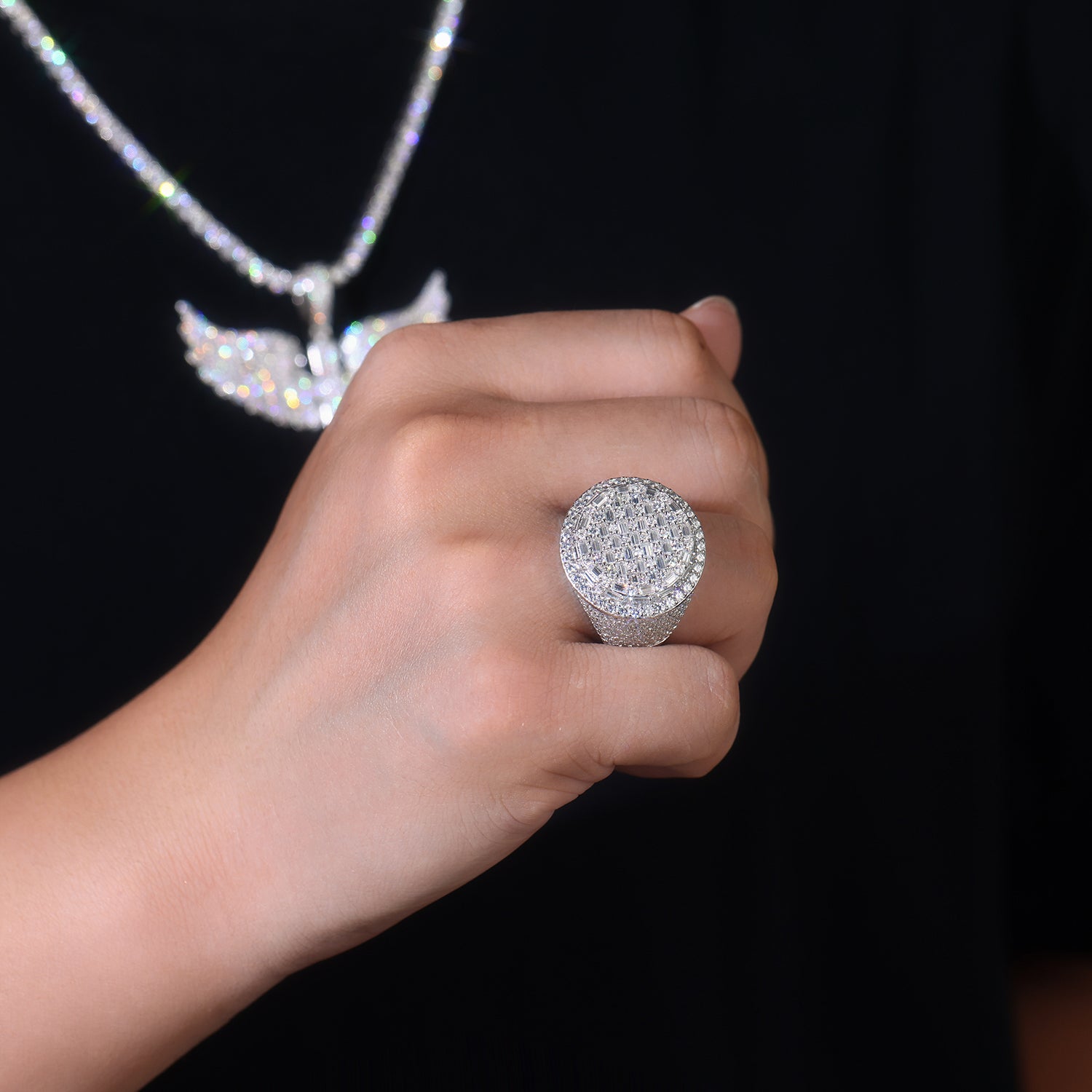 Carissie Ring MM216672 - Silver On Model