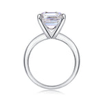 Carissie Square Four - Prong Solitaire Engagement Ring