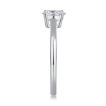 Carissie Timeless Elegant Round Solitaire Engagement Ring 1 Ct