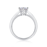 Carissie Classic Round Solitaire Prong Engagement Ring 1 Ct