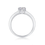 Carissie Classic Heart Solitaire Engagement Ring