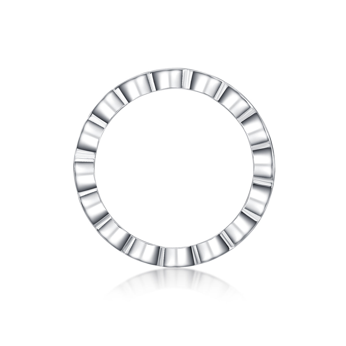 Carissie Timeless Marquise Shaped Open Linked Eternity Band