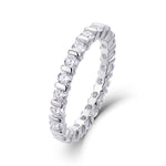 Carissie Round Channel-Set Full Eternity Wedding Band