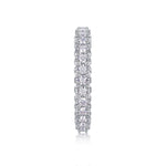 Carissie Vintage Multi Row Pave Full Eternity Band
