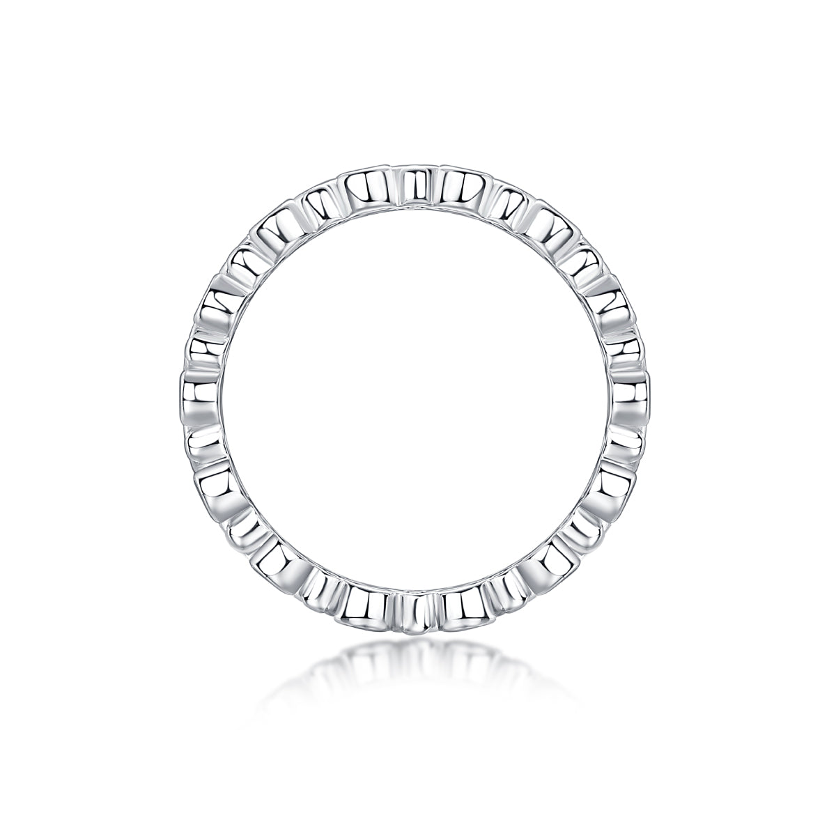 Carissie Intricate Bubble Cluster Openwork Statement Band