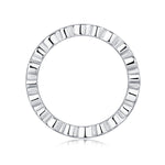 Carissie Classic Marquise Round Alternating Eternity Band