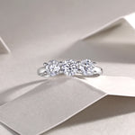 Carissie Classic Round Trilogy Prong Engagement Ring 50 pt