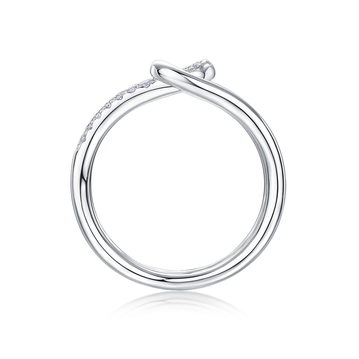 Carissie Classic Twist Knot Cluster Statement Ring