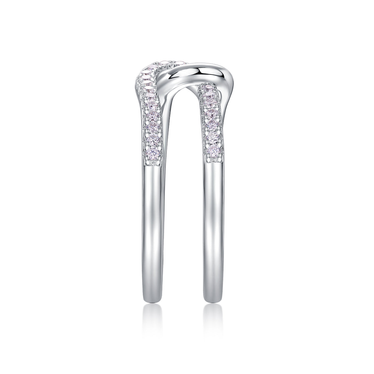 Carissie Classic Twist Knot Cluster Statement Ring