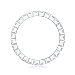 Carissie Vintage Round Channel Full Eternity Ring