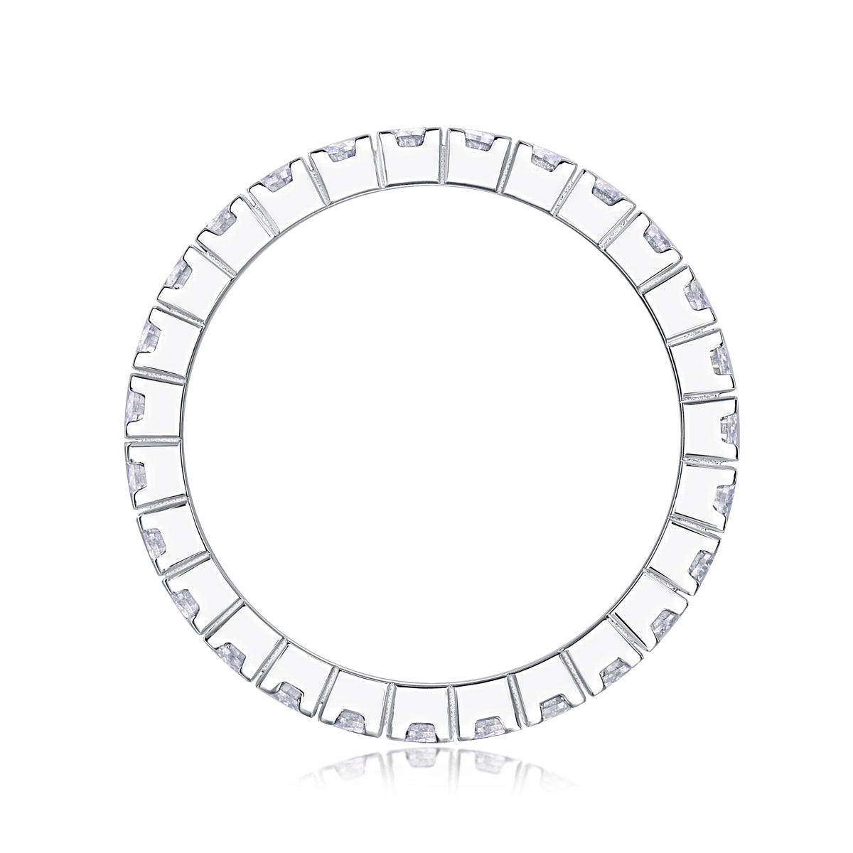 Carissie Vintage Round Channel Full Eternity Ring