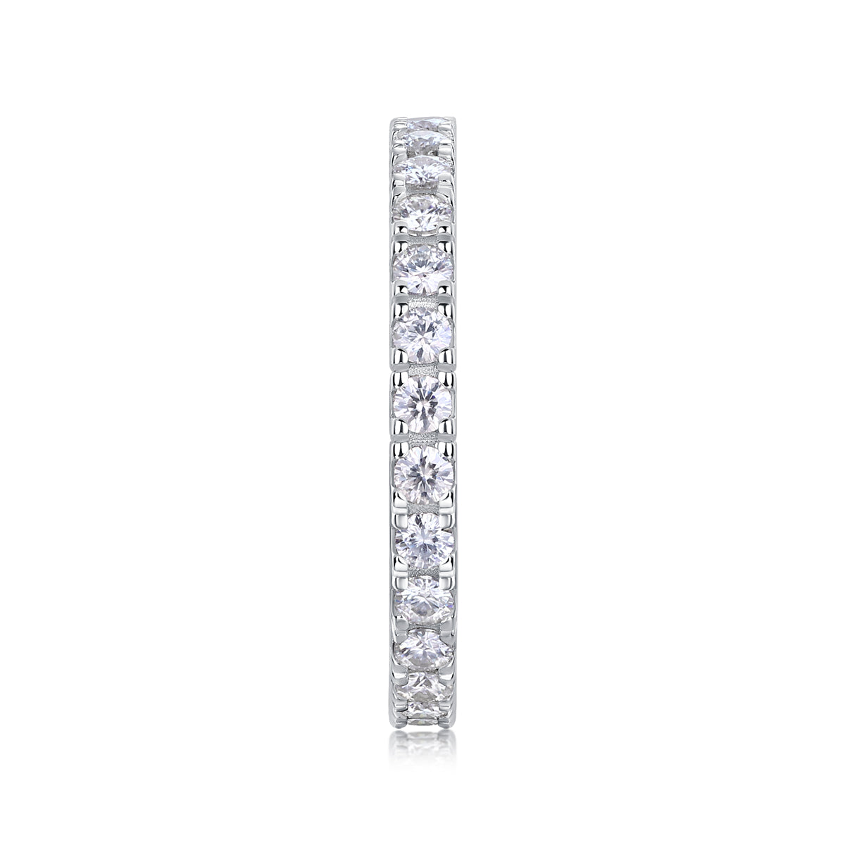 Carissie Vintage Round Channel Full Eternity Ring