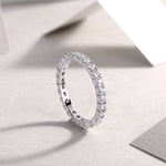 Carissie Vintage Round Channel Full Eternity Ring