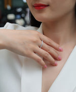 Carissie Vintage Round Channel Full Eternity Ring