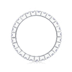 Carissie Elegant Multi-Row Pave Cluster Statement Band