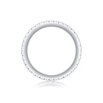 Carissie Vintage Multi-Row Cluster Eternity Wedding Band