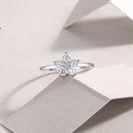 Carissie Vintage Flower Cluster Prong Statement Ring