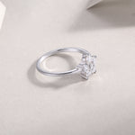 Carissie Vintage Flower Cluster Prong Statement Ring