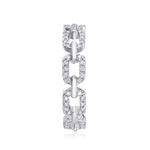 Carissie Elegant Interlocking Link Cluster Statement Band